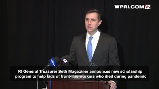 VIDEO NOW: New scholarship program aims to help kids of frontline workers lost to COVID-19