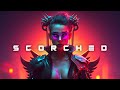 Dystopian dark synthwave mix  scorched  dark synthwave dark industrial electro music