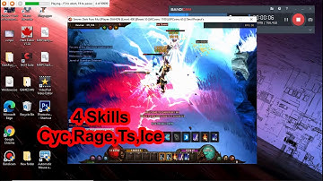 Dark Fury Mu perfect 3-4 skills combo