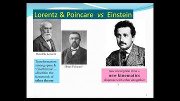 Lorentz vs Einstein (Lecture #01c of a course on Relativity & Cosmology)