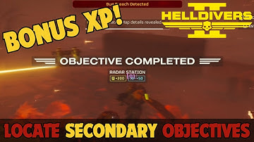 Helldivers 2: How to Locate Secondary Objectives (Extra Loot & XP)