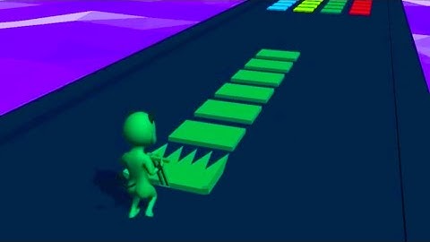 Stack colors iOS Android gameplay (part 8) gaming video all levels..