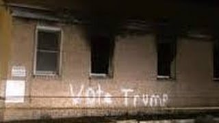 Black Church Torched in Mississippi with words &quot;Vote Trump&quot; Spray Painted on Building