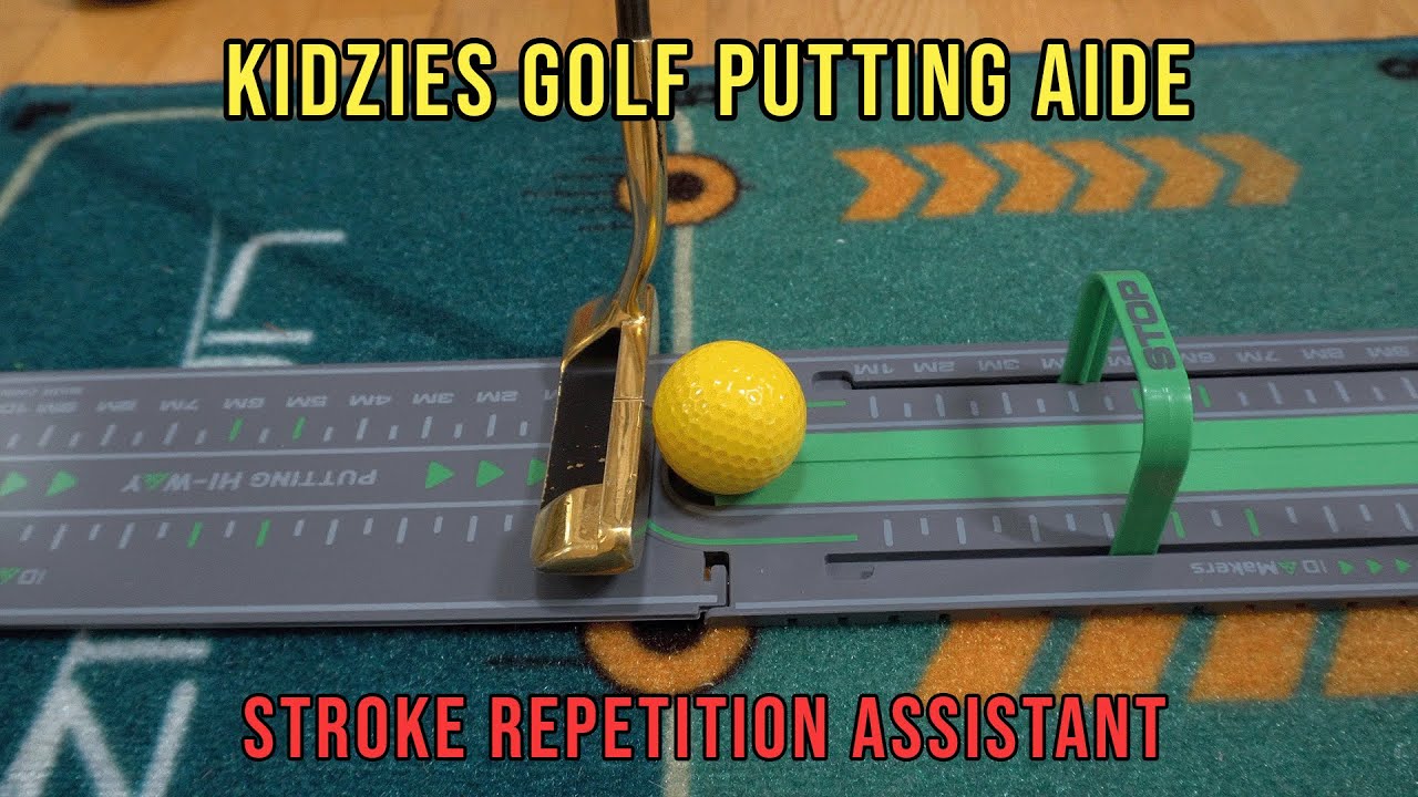 KIDZIES Golf Putting Training Aide Unboxing and Review