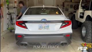 PLM 22 WRX Axle Back Sound Clip