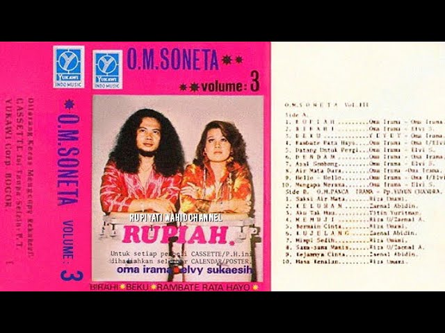 Rhoma Irama O.M. Soneta Vol 3 - Rupiah [ Original Full Album ] class=