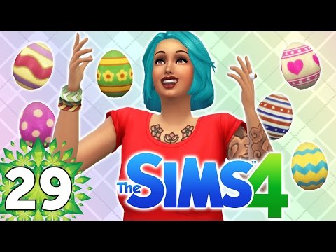 Let's Play The Sims 4 - Part 29 - March Update & Eggs!
