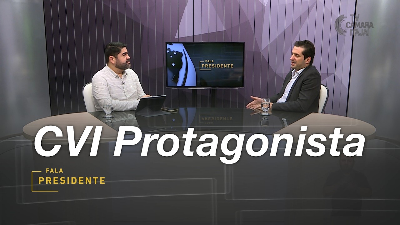 CVI Protagonista | Fala Presidente | TV Câmara Itajaí