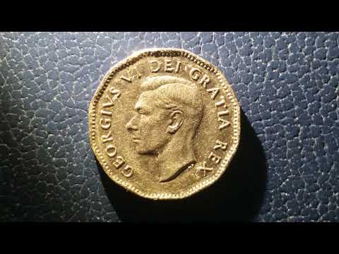 A 1951 5 CENT COMMEMORATIVE COIN FROM CANADA - A SUPER KIND GIFT FROM TIPSY TRIPPIN REDNECKS!!!