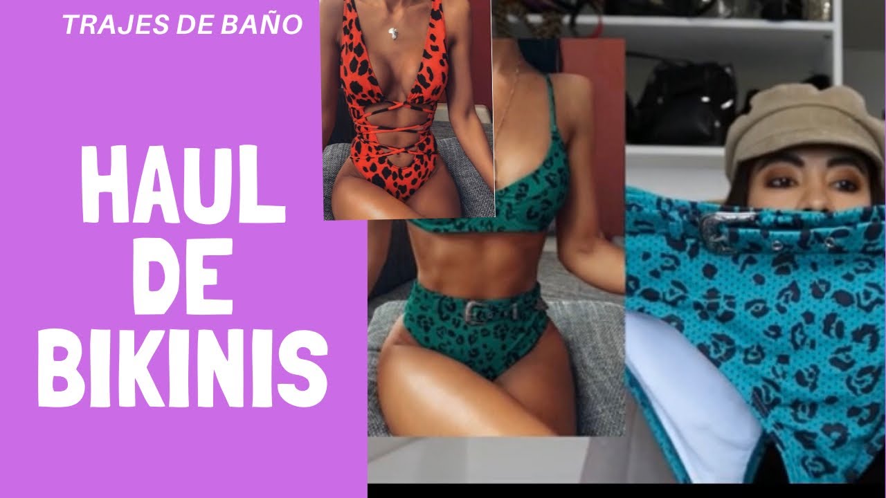 MEGA HAUL BIKINIS SHEIN- trajes de baño! - YouTube