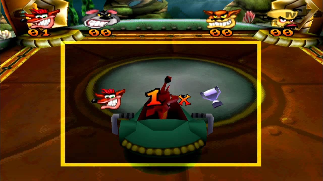 Crash Bash - Beach Ball Platinum Relic - Xendemo