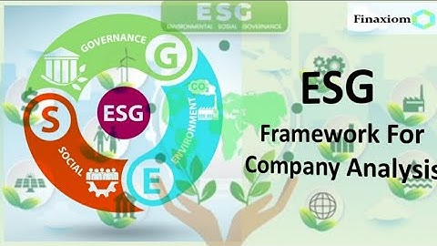 ESG - Framework For Company Analysis