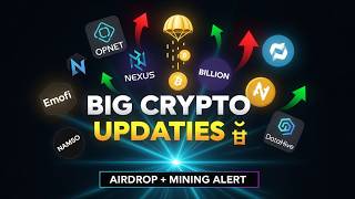 🔥 OPNET Airdrop + Nexus Mainnet + Billion, Emofi, NAMSO &amp; DataHive Mining