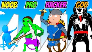 Monsters Gang 3D - NOOB vs PRO vs HACKER vs GOD screenshot 2