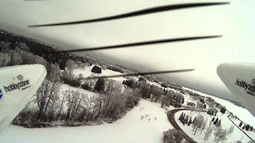 hobbyzone supercub with floats and on-board camera