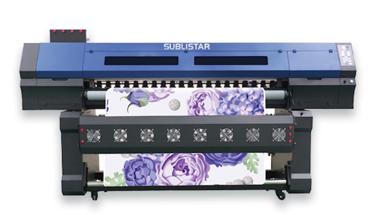 How Does 3.2m Large Format Sublimation Printer Works