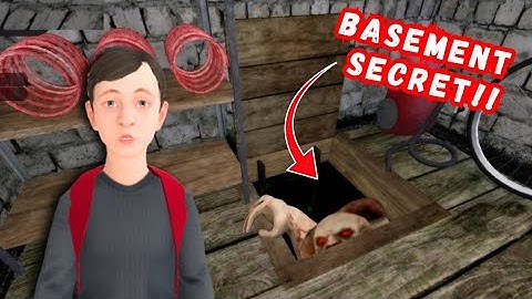THE MYSTERY OF THE BASEMENT IS SOLVED IN SCHOOLBOY RUNAWAY STEALTH!!🤯