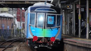 【川重甲種】甲9866レ EF65-2066+西武40000系40154F甲種輸送 茨木通過