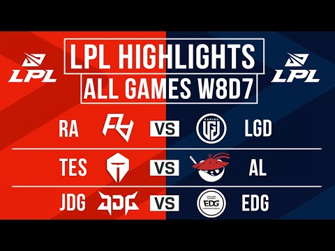 LPL Highlights ALL GAMES Week 8 Day 7 | LPL Spring 2024