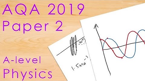 AQA 2019 Paper 2 - A-level Physics Past Paper