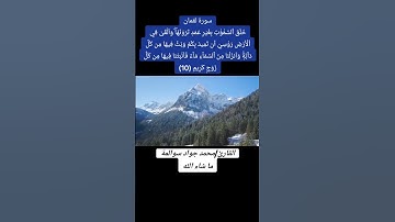 سورة لقمان - آية 10: القارئ/محمد جواد سوالمة