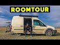 Mini Camper Ausbau: STUDENT reist im Low Budget Ford Connect !!