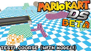 Mario Kart DS Beta: test1_course (With Restored Model)