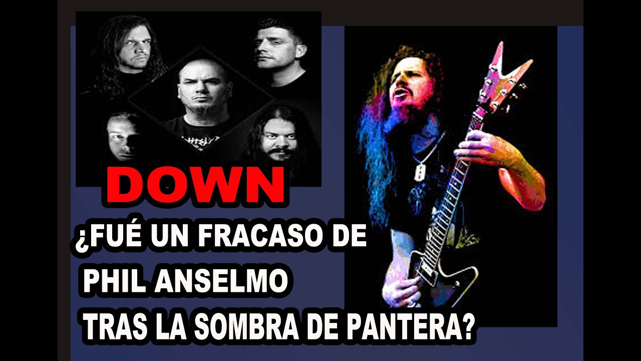 POR QUÉ DOWN NO LLEGÓ A SER UN GRUPO MÁS IMPORTANTE DE METAL (DE SONIDO PANTERA A BLACK SABBATH)!!