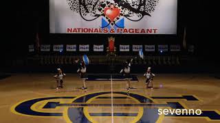 Carson Flaggies 1st Place Miss Drill Team USA Competition 2018 1 Flag