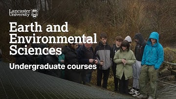 Aard- en milieuwetenschappen aan de Lancaster University