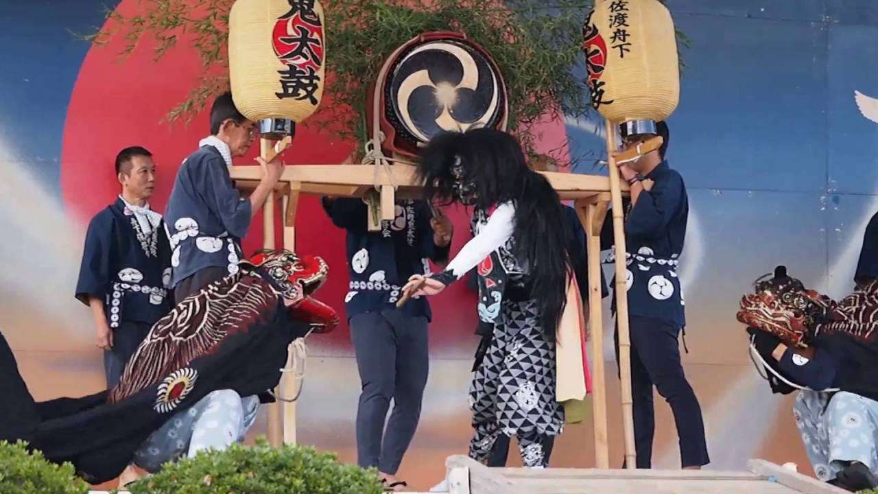 鬼太鼓in新穂16舟下鬼太鼓保存会 Youtube