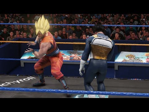 WWE 2K19: గోకు vs వెజిటా