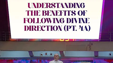 UNDERSTANDING THE BENEFITS OF DIVINE DIRECTION PT.4  | BISHOP DAVID OYEDEPO | FAITH TABERNACLE 