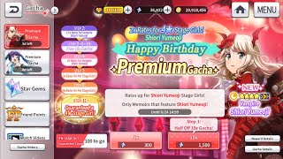 Revue Starlight Re-Live - Shiori's Bday Pulls!