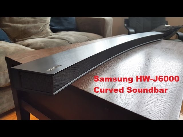 Samsung Curved Soundbar Review - YouTube