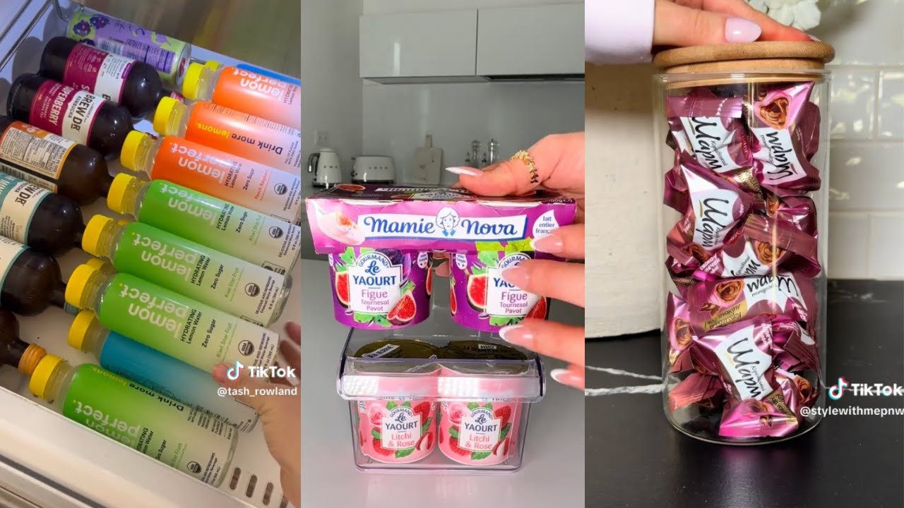 Satisfying Random Restock, Food restock, Organizing & Cleaning ASMR #961