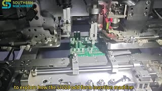 Famous S7020T Odd Form Insertion Machine -Reel Terminal & Radial Taped  for Smart EMS factory PCB assembly Profile