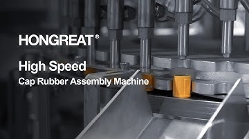 High speed cap stopper assembly machine for producing blood collection tube. #assemblymachie