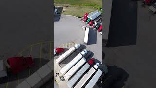 Truck Backing When the Trailer Blocks Your View