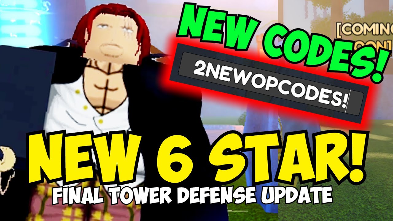 Wiki Final Tower Defense Codes [Shanks Update!] (junho de 2023