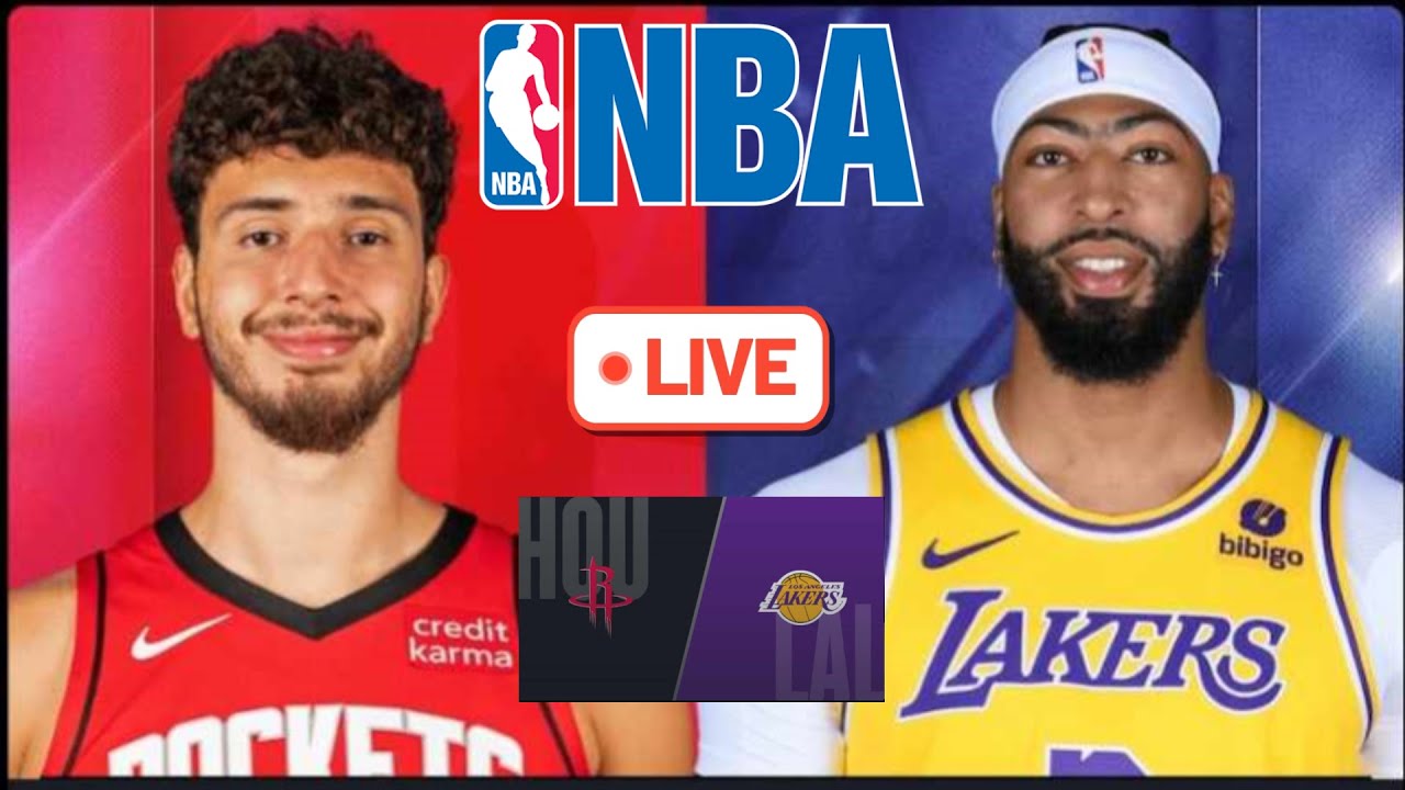 Houston Rockets at Los Angeles Lakers NBA Live Play by Play Scoreboard ...