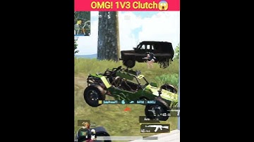 OMG! 1v3 Clutch 😱 #bgmishorts #1vs4clutch #1v3 #1vs3 #reflexes #headshot #999iq #soloprime #spray