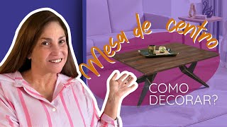 Como Montar Sua Mesa De Centro Ideias Fáceis E Inspiradoras Decoração Com Estilo Chez Pixu