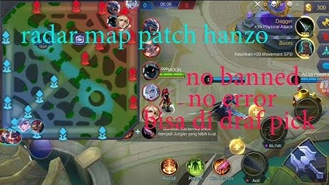Script radar map patch hanzo!!otw mytic