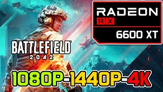 Battlefield 2042 Beta || RX 6600 XT + i5 10400F Performance Test || 1080p, 1440p, 4K Benchmark