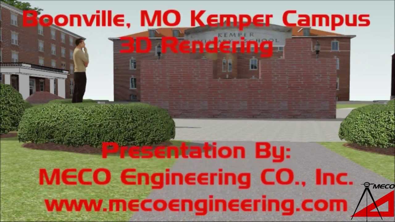 Boonville, MO Kemper Campus 3D Presentation YouTube