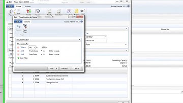 Dynamics NAV Route Planner 2013 Demo - RETIRED SOLUTION
