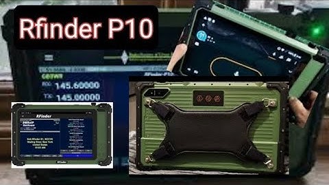 Rfinder P10 Radio /Tablet DMR Android