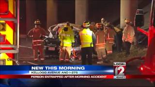 Morning Accident at I-275 and Kellogg Avenue