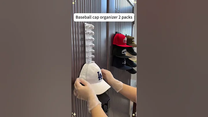 Hat Organizer for Baseball Cap 2-Pack #fok #spotlightfinds #hats